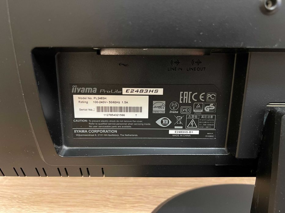 Monitor iiyama 24 cale PL2483H