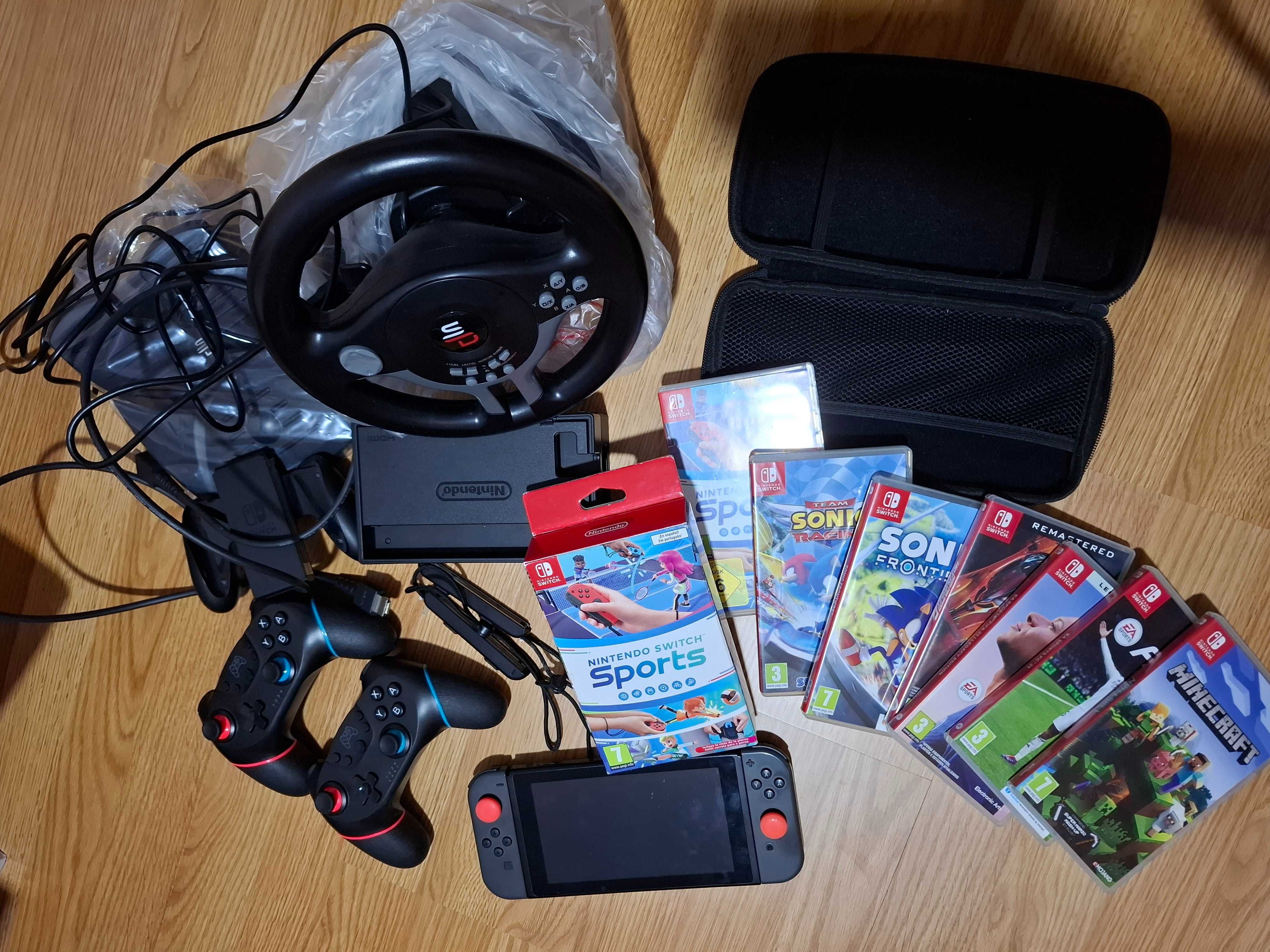Nintendo switch & jogos & acessórios