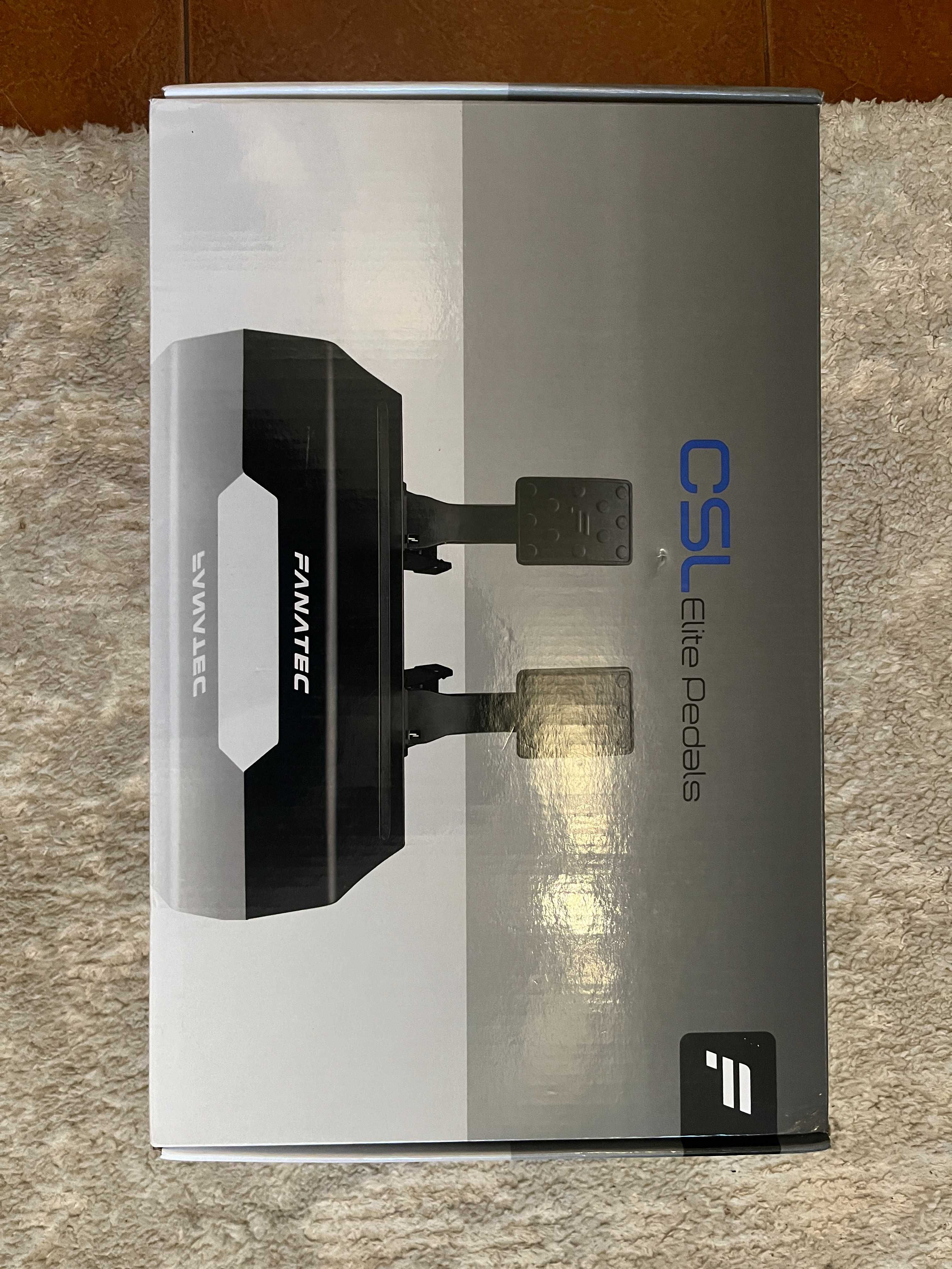 Fanatec CSL Elite Pedals – 3 pedais (com Load Cell)