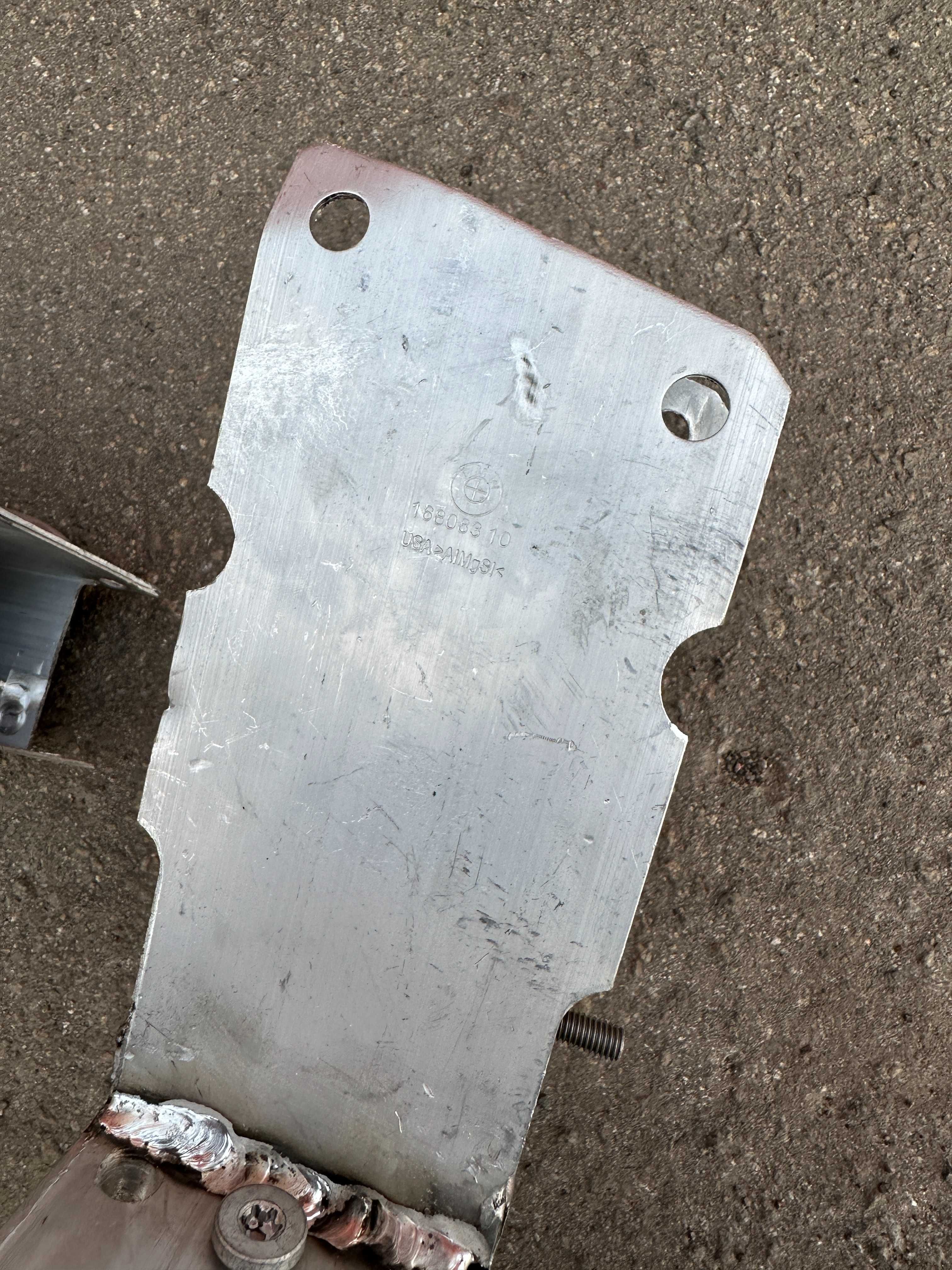 BMW X5 F15 X6 F16 Кронштейн усилителя башмак бампера 7294507 7294508