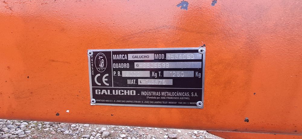 Reboque agrícola Galucho 5000