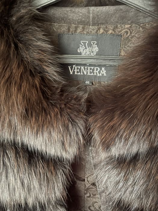 Женская меховая жилетка (песец)