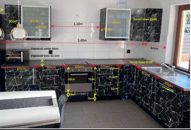 Kuchnia z demontażu używana