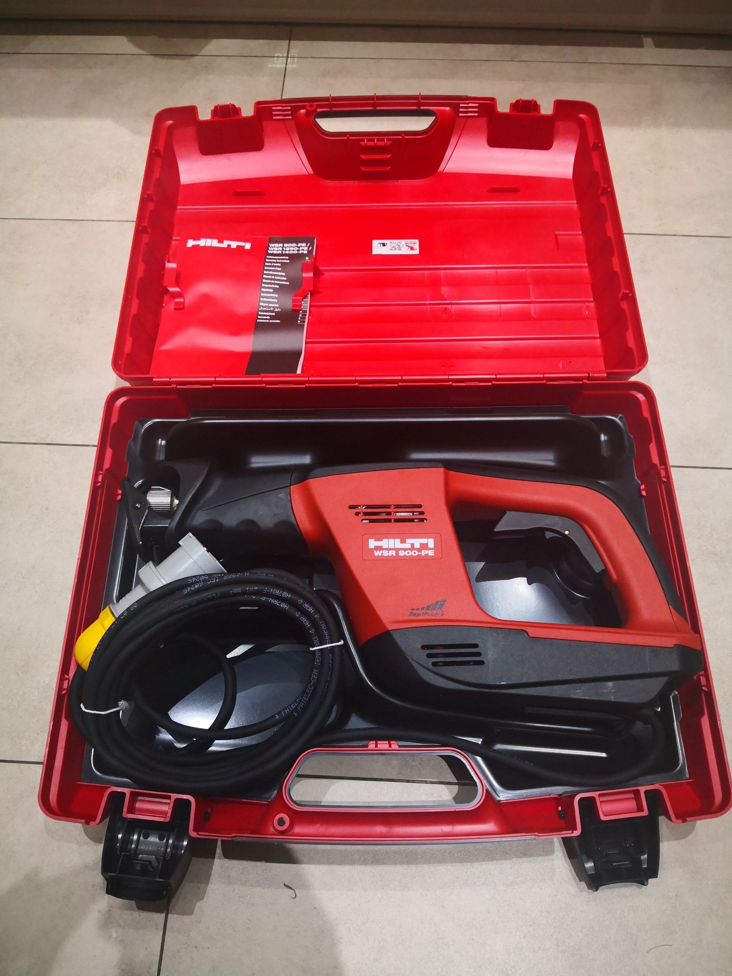 HILTI WSR 900-PE PIŁA  szablasta 110V Angielska wersja