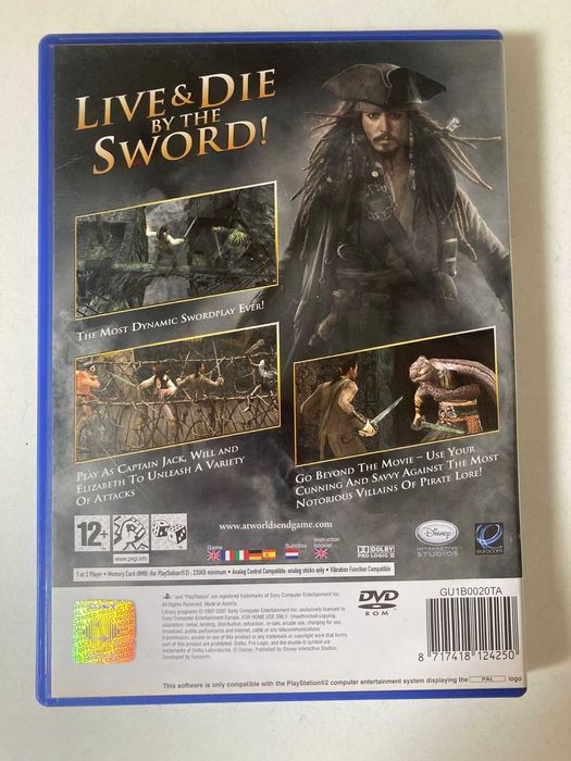 PS2 - Pirates of the Caribbean At World's End