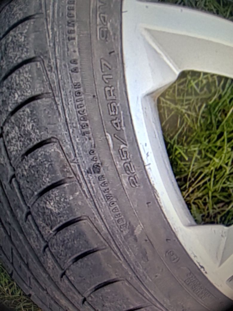 Felgi aluminiowe 17" opel