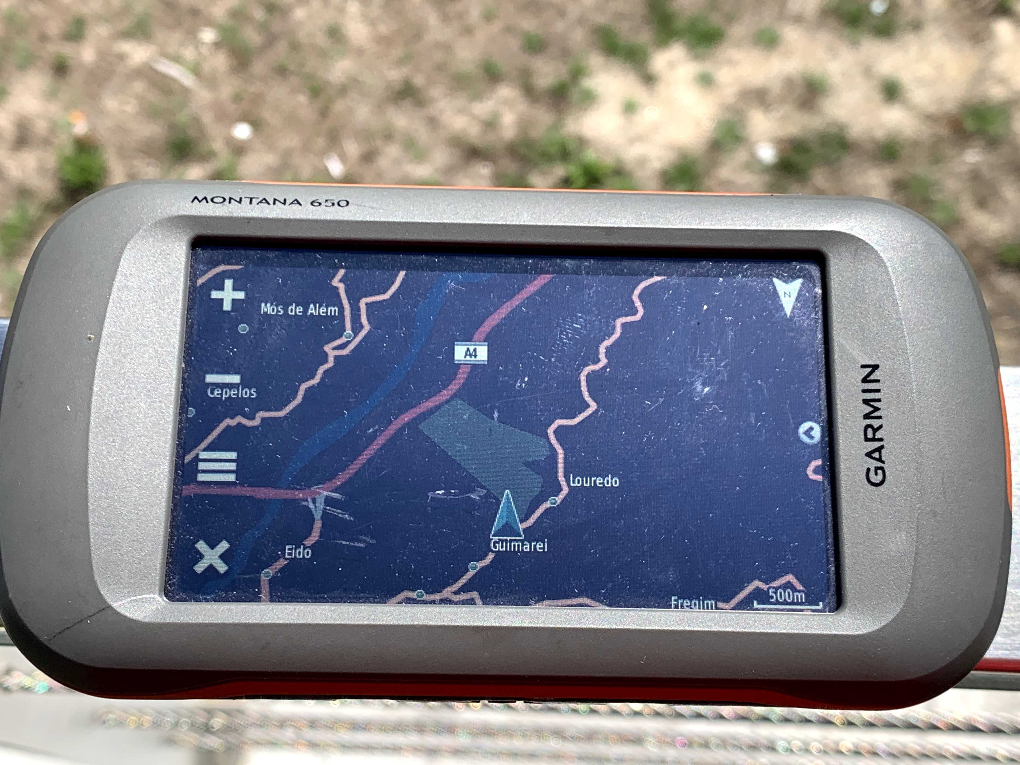 Garmin Montana 650 c/acessórios