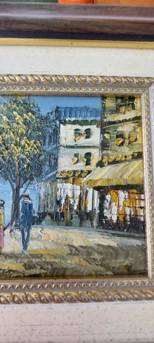 Quadros pintura a óleo perfeito estado