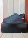 buty Espadryle NikeAirForce1LowSupremeBlack Espadryle R.44