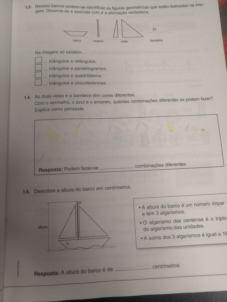 Prova de Aferição 2°Ano do 1° ciclo