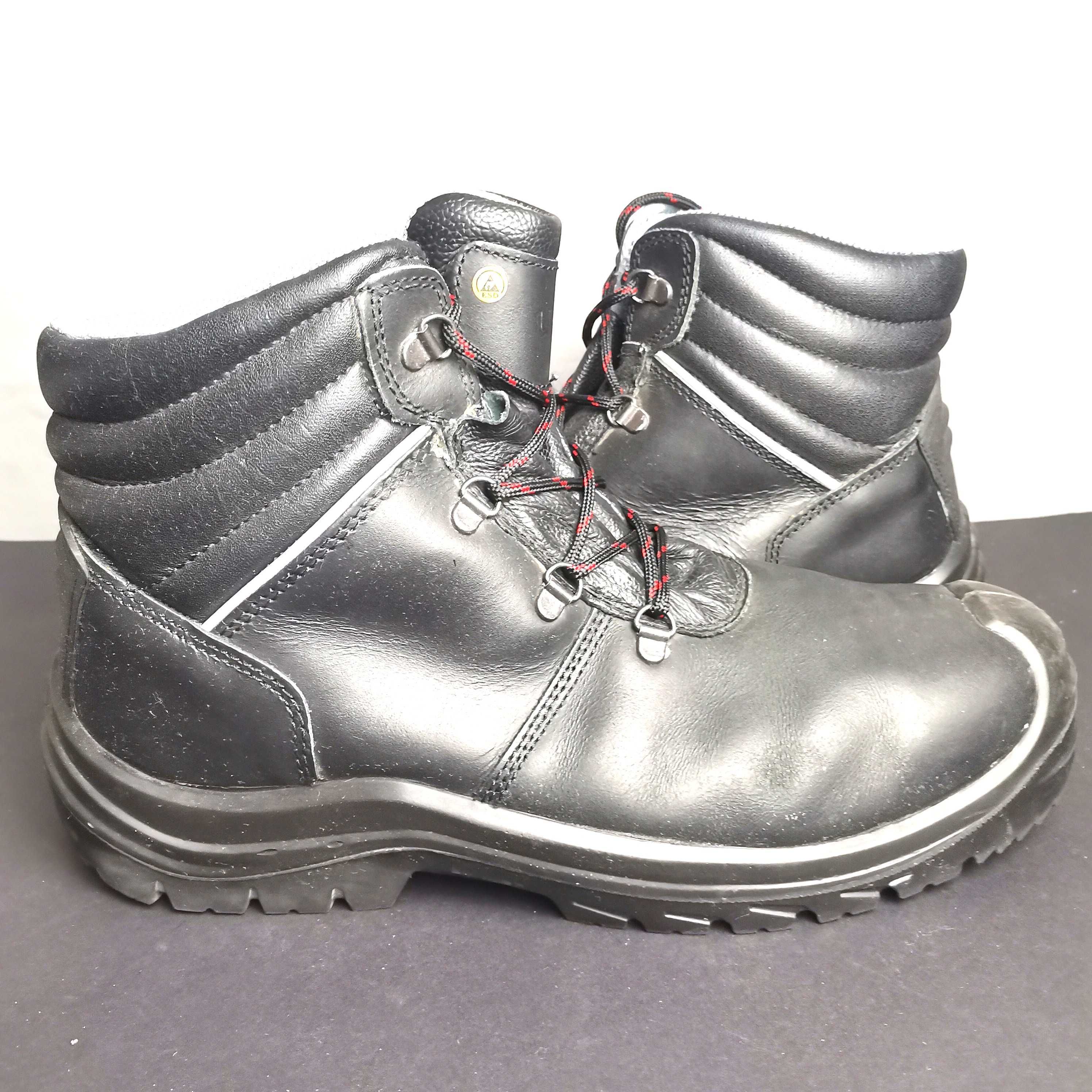 Uvex buty trzewiki robocze męskie r. 45 skóra!   569
