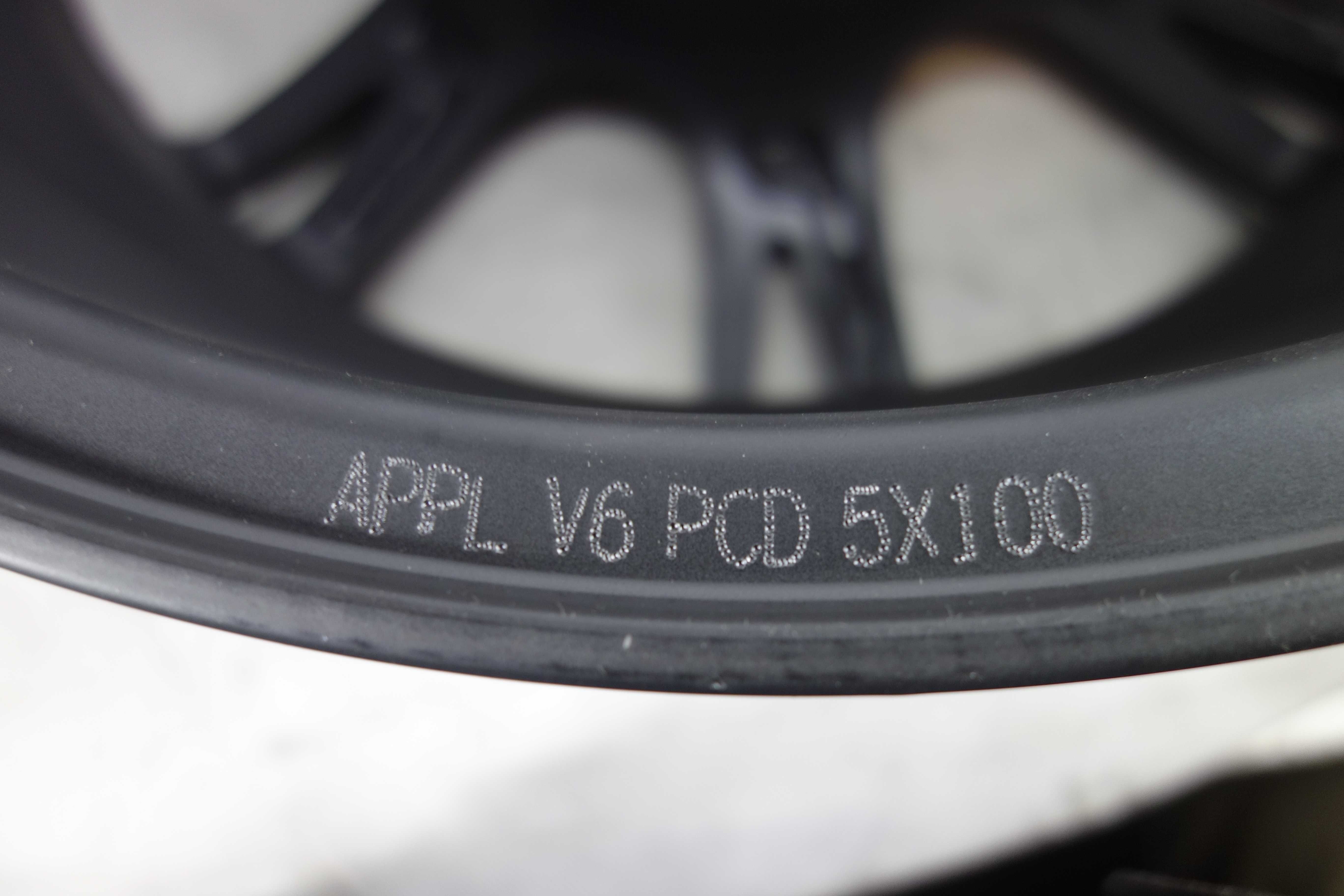 NOWE Alufelgi 15" 5x100 Audi A1 A2 A3 Czarne 859