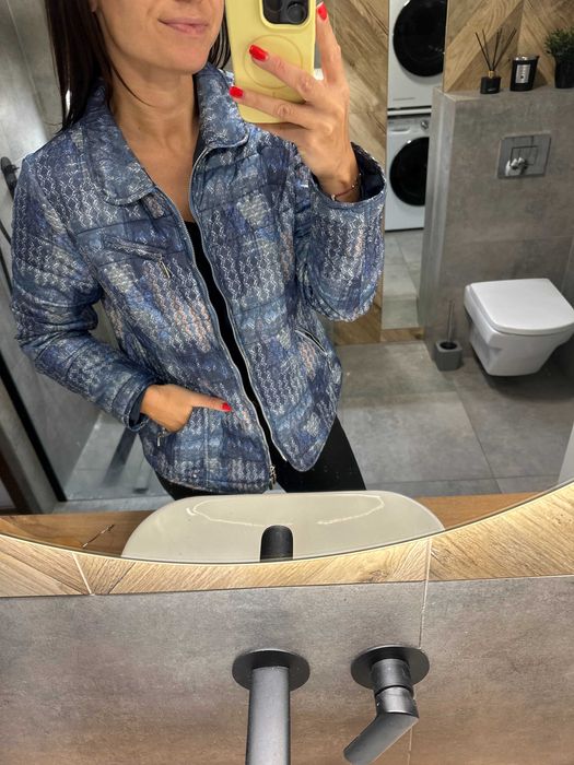 Niebieska jesienna kurtka Olmar Brand 42