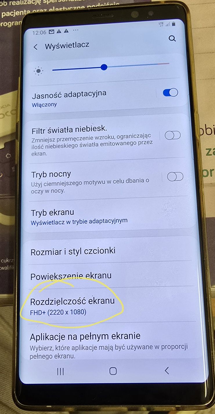 Samsung Galaxy Note 8 plus stacja DEX.