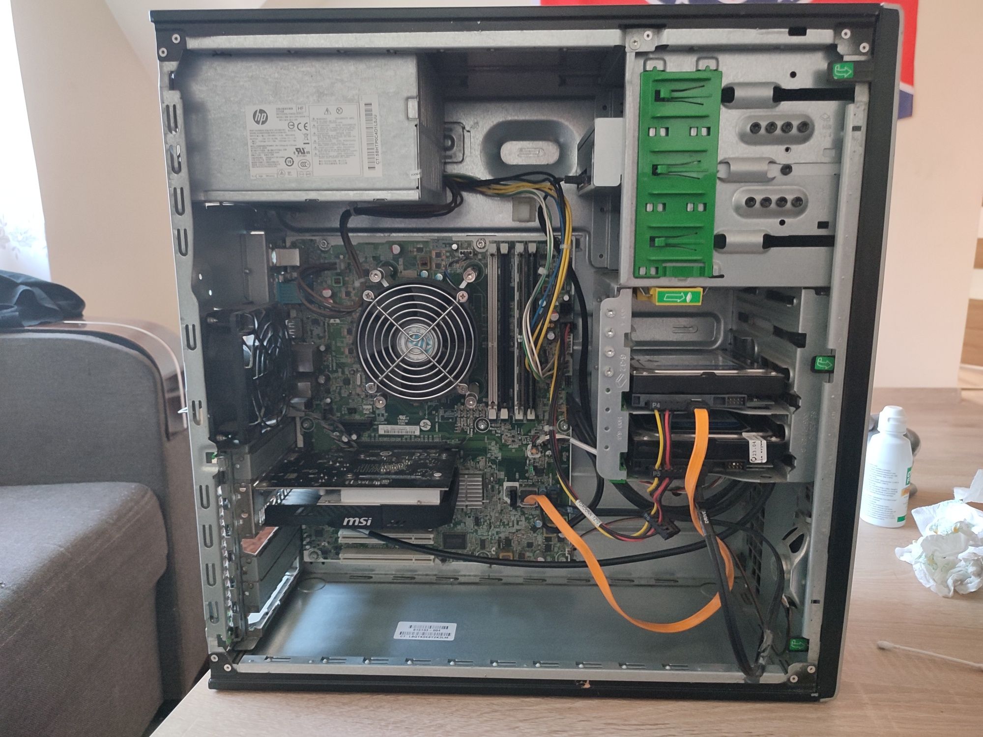 Komputer, 8GB DDR3, GT 1030 Aero, Win 7, i5 2gen