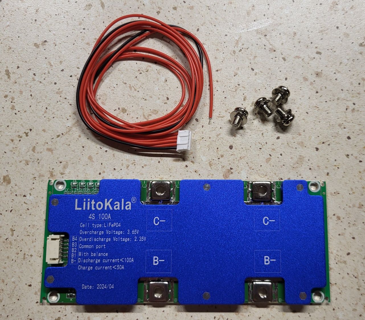 Bms 4s 100A Lfp Lifepo4 12,8v max 150A