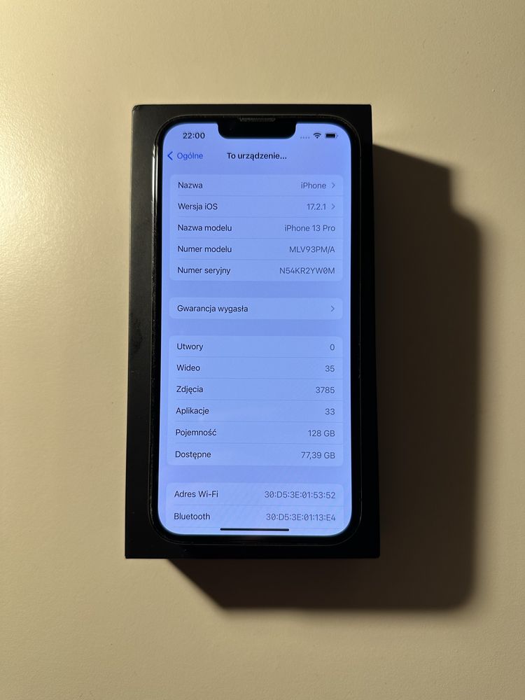 Smartfon IPhone 13 pro