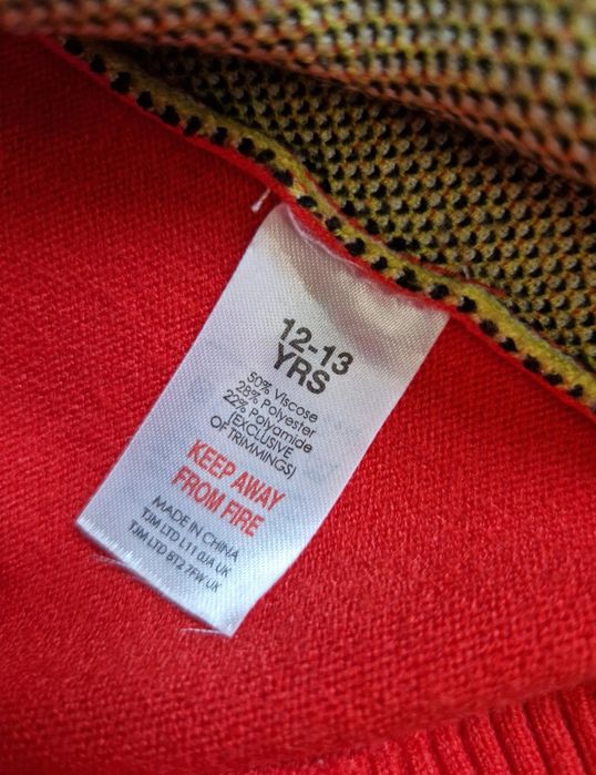 Новорічний Різдвяний светр GRINCHMAS хлопчик 12-13 р світшот батнік