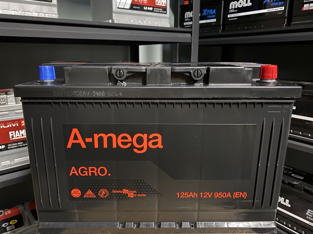 Akumulator Amega AGRO 12V 125Ah 950A (Rolniczy, C330, C360, T25)