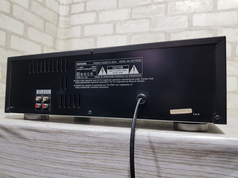 Стерео касетна дека AIWA AD-F810E, б/у з Німеччини
