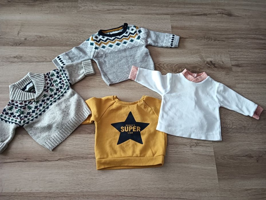 Camisolas quentes 3 meses