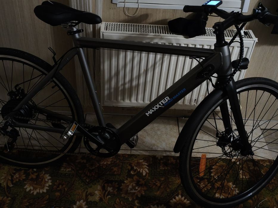 Продается  срочно електро велосипед  Maxxter Master Gray