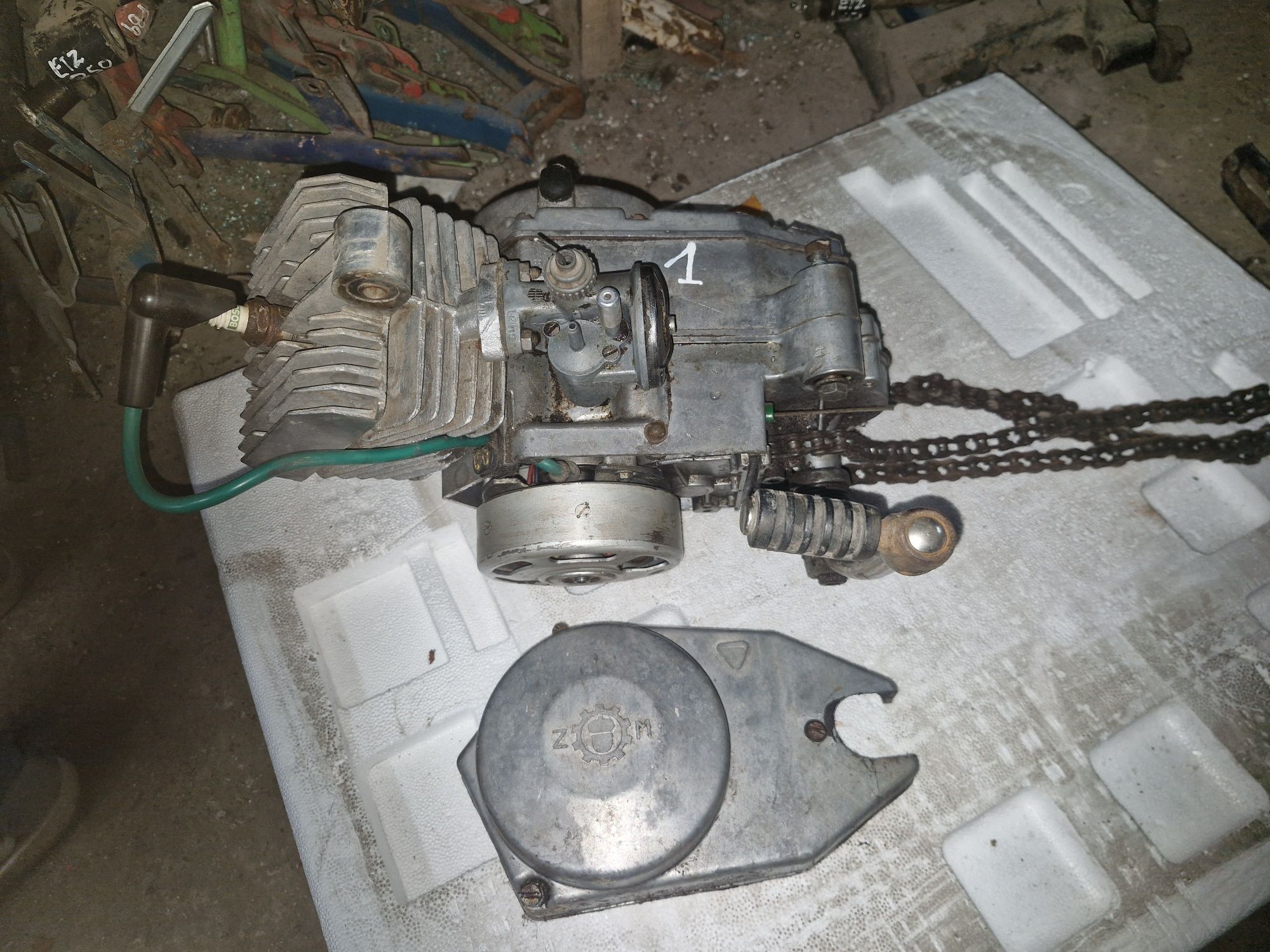 Silnik dezamet 017 romet komar 2352, motorynka pony itp bardzo ładny