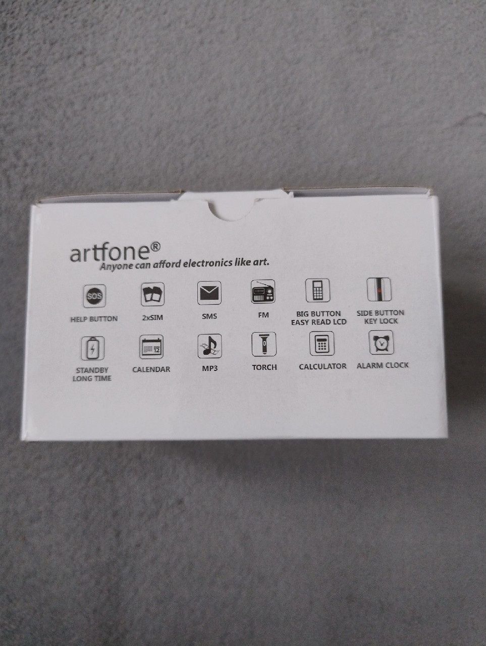 Telefon dla seniora Artfone c10