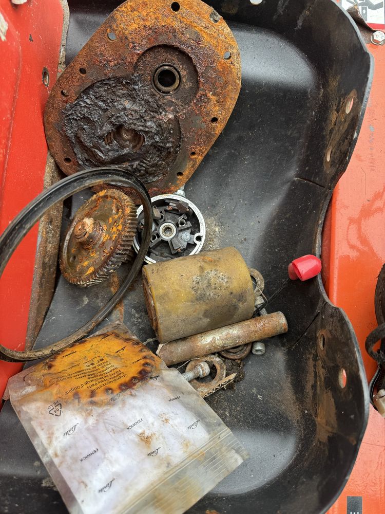 Wózek paletowy elektryczny Linde MT12 części