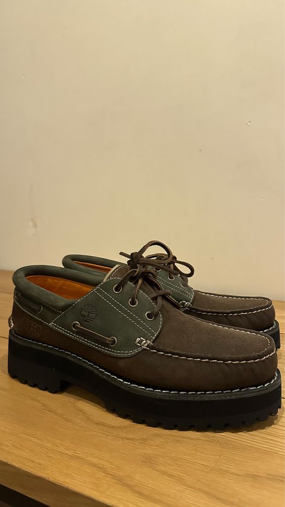 Кросівки чоловічі (туфлі) Alife X Timberland 3-Eye Lug
