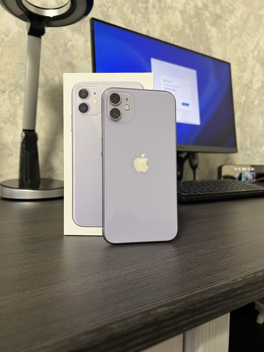 iPhone 11 64Gb • Полный комплект • Идеал • Айфон