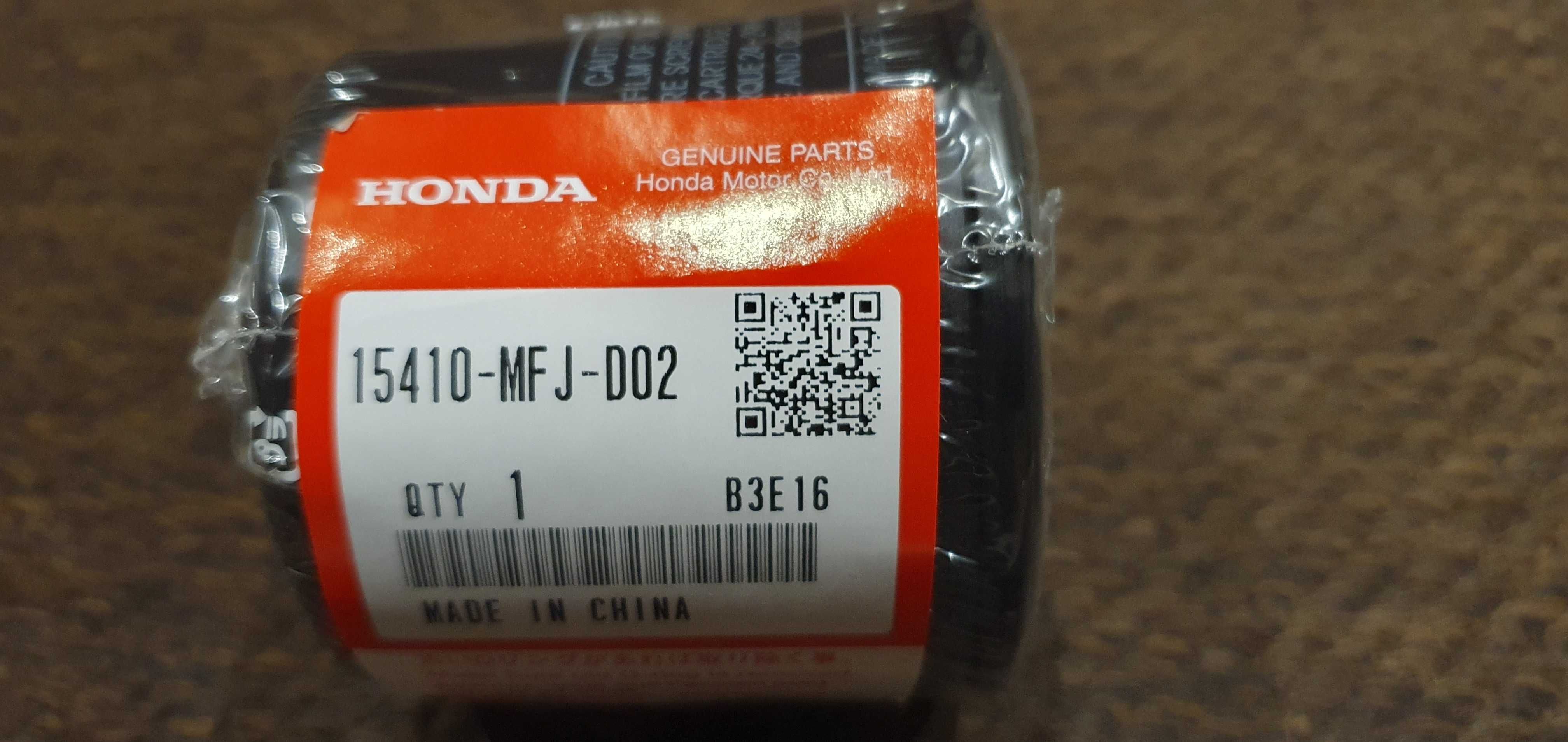 Filtr oleju HONDA 15410-MFJ-D02 - ORYGINAŁ