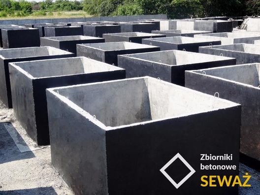 10m3 Zbiornik na deszczówkę/Szambo betonowe 10m3/ Szamba - Łódzkie