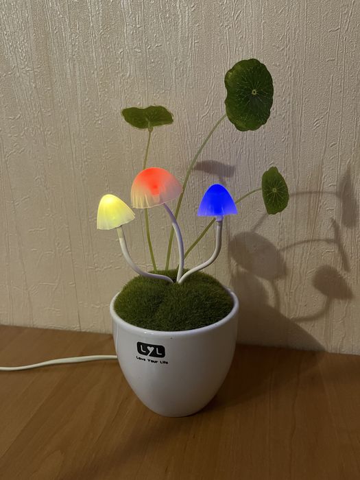 Нічник з грибочками