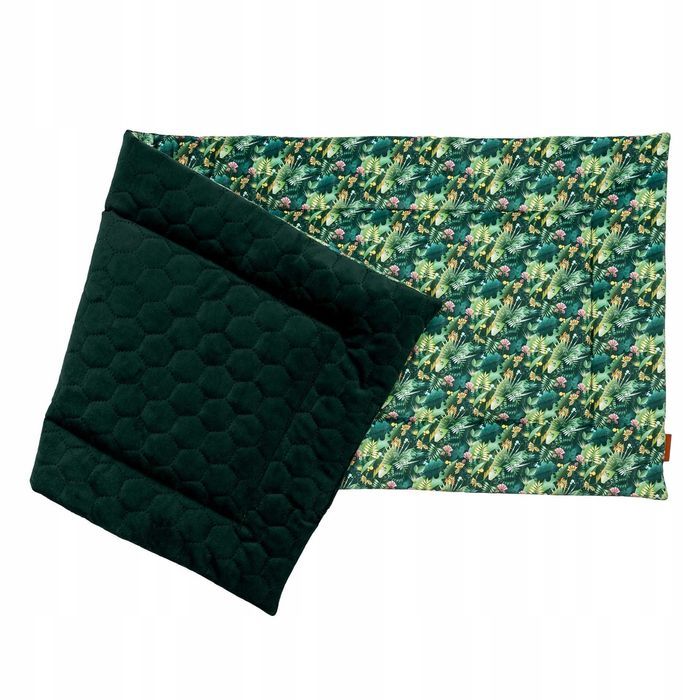 mata materac do klatki dla szynszyla królika świnki 140x70cm zielona