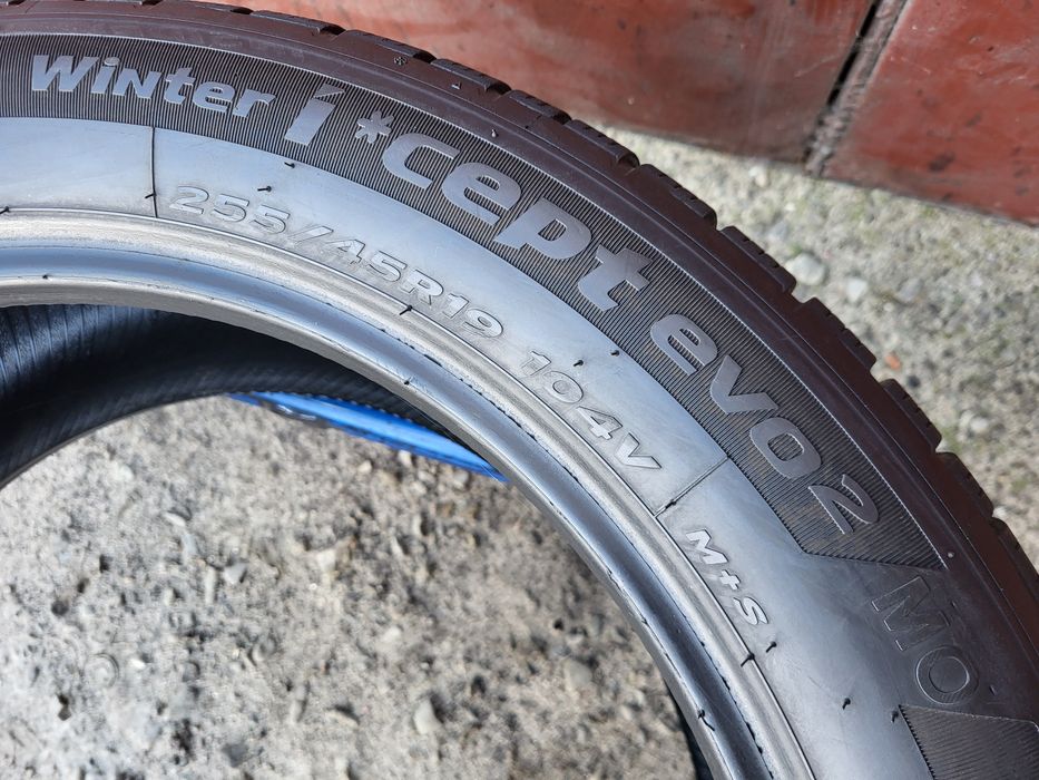 255/45/19 R19 Hankook Winter I'cept evo2 2шт ціна за 1шт шини