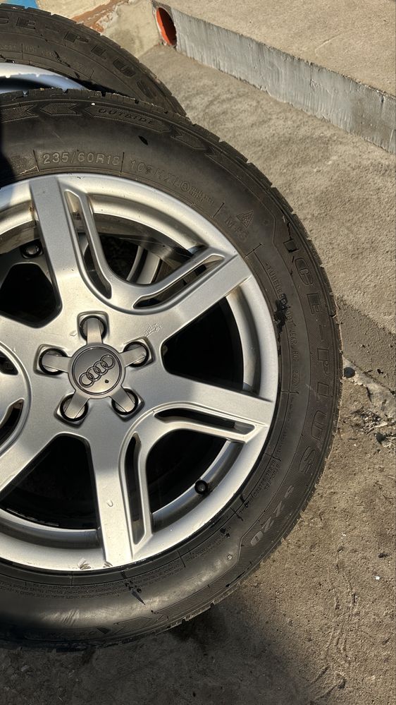 Дискі audi 5*112, dia 66.6, 235/60 R18