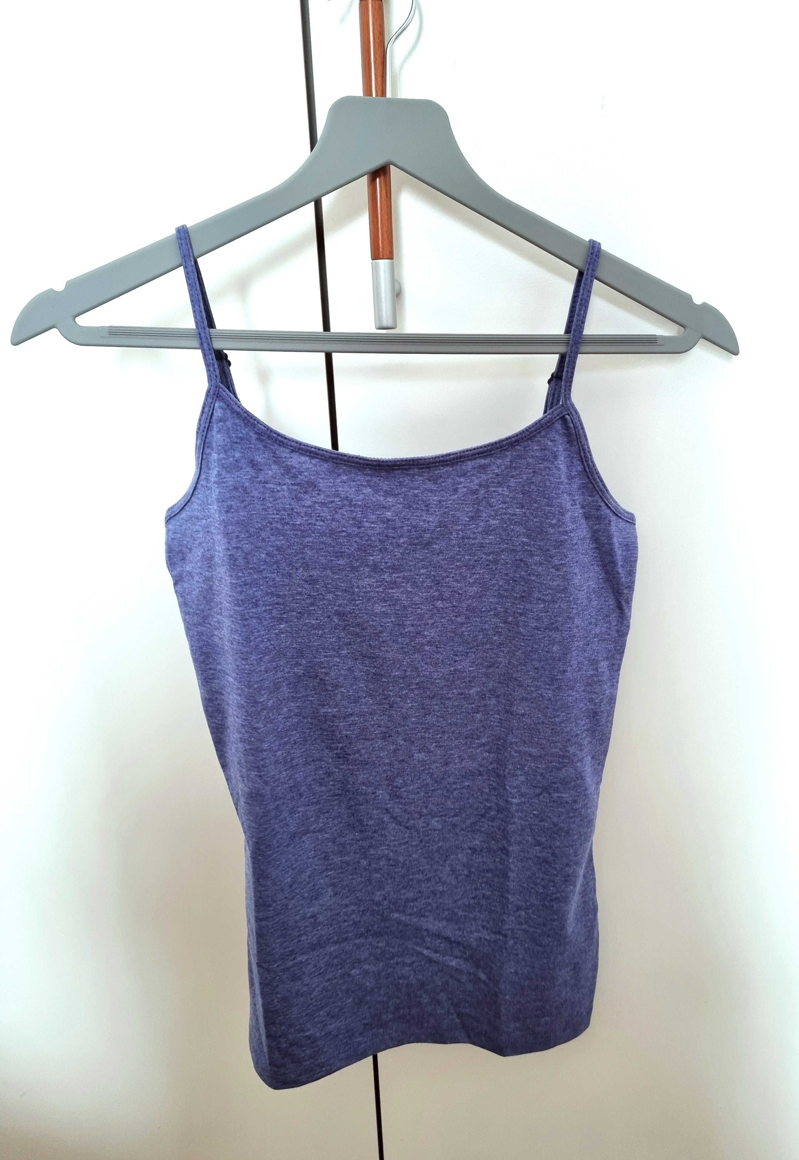 Top azul Primark, tamanho XS - nunca usado