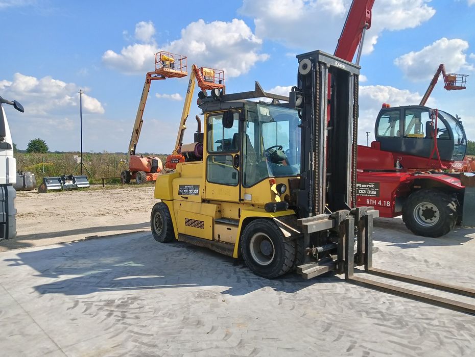 Usługi Wózki widłowe, podnośniki, ładowarki, wynajem z operatorem