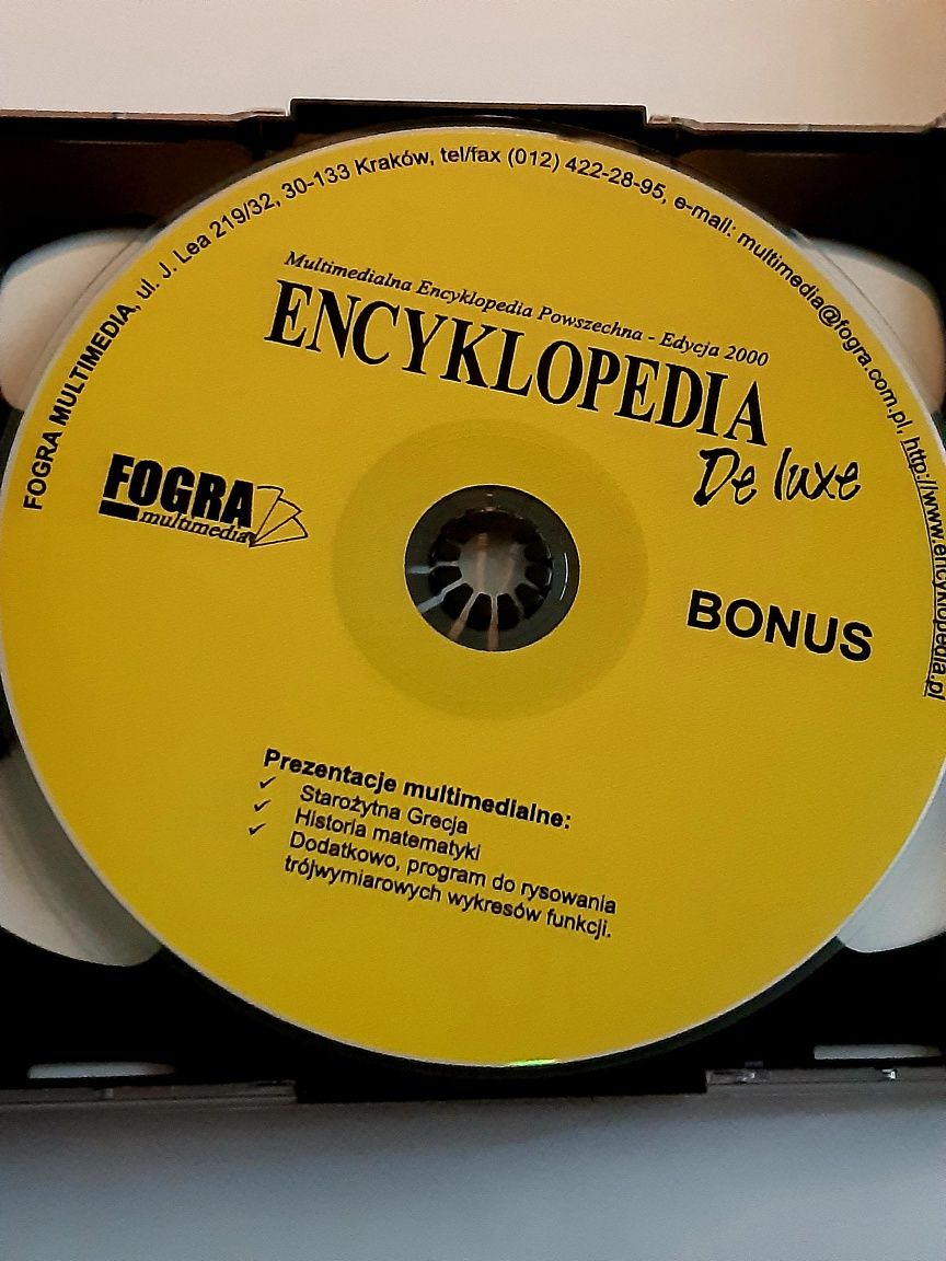 Multimedia encyklopedia  De lux 2000, Fogra