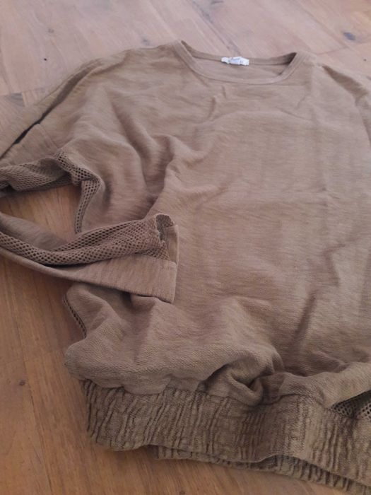 Musztardowa bluza ZARA