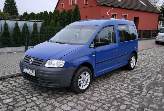 Volkswagen Caddy 1.4 benzyna gaz lpg sekwencyja 7-osobowy zdrowy