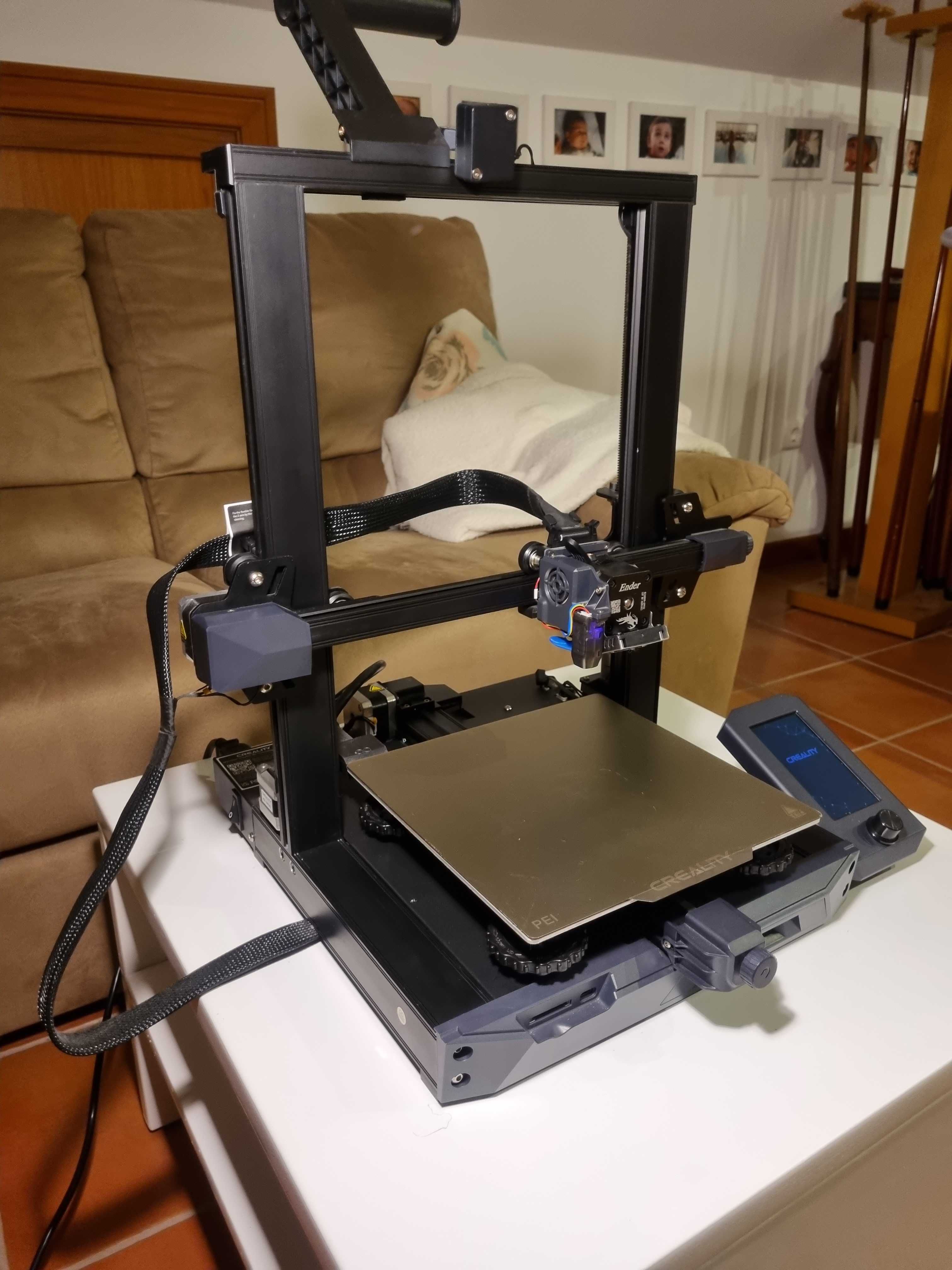 Impressora 3D Creality Ender 3 S1 + Mods e Bundle de vários Acessórios