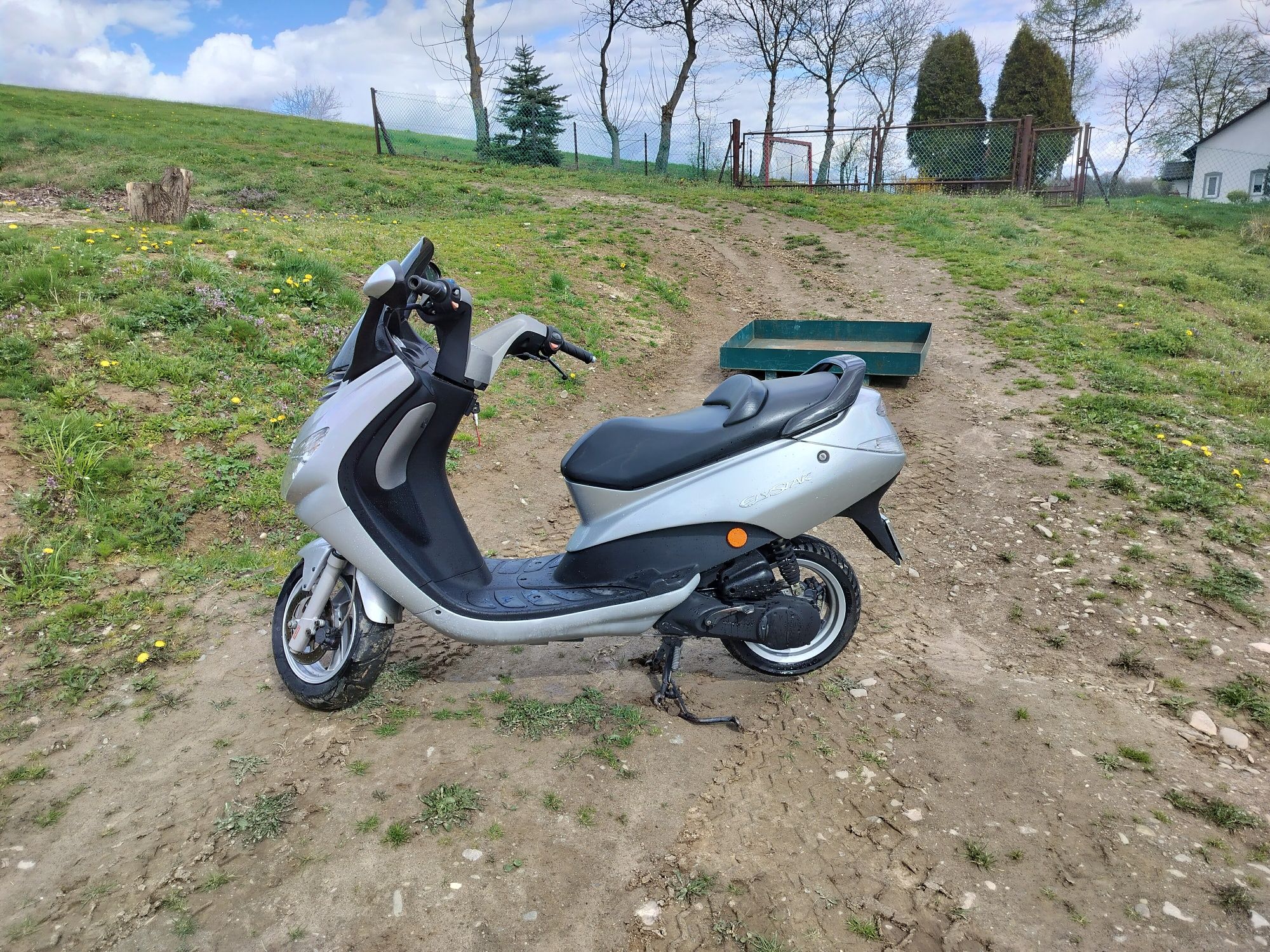 Skuter Peugeot Elystar 50cc ważne opłaty, przegląd