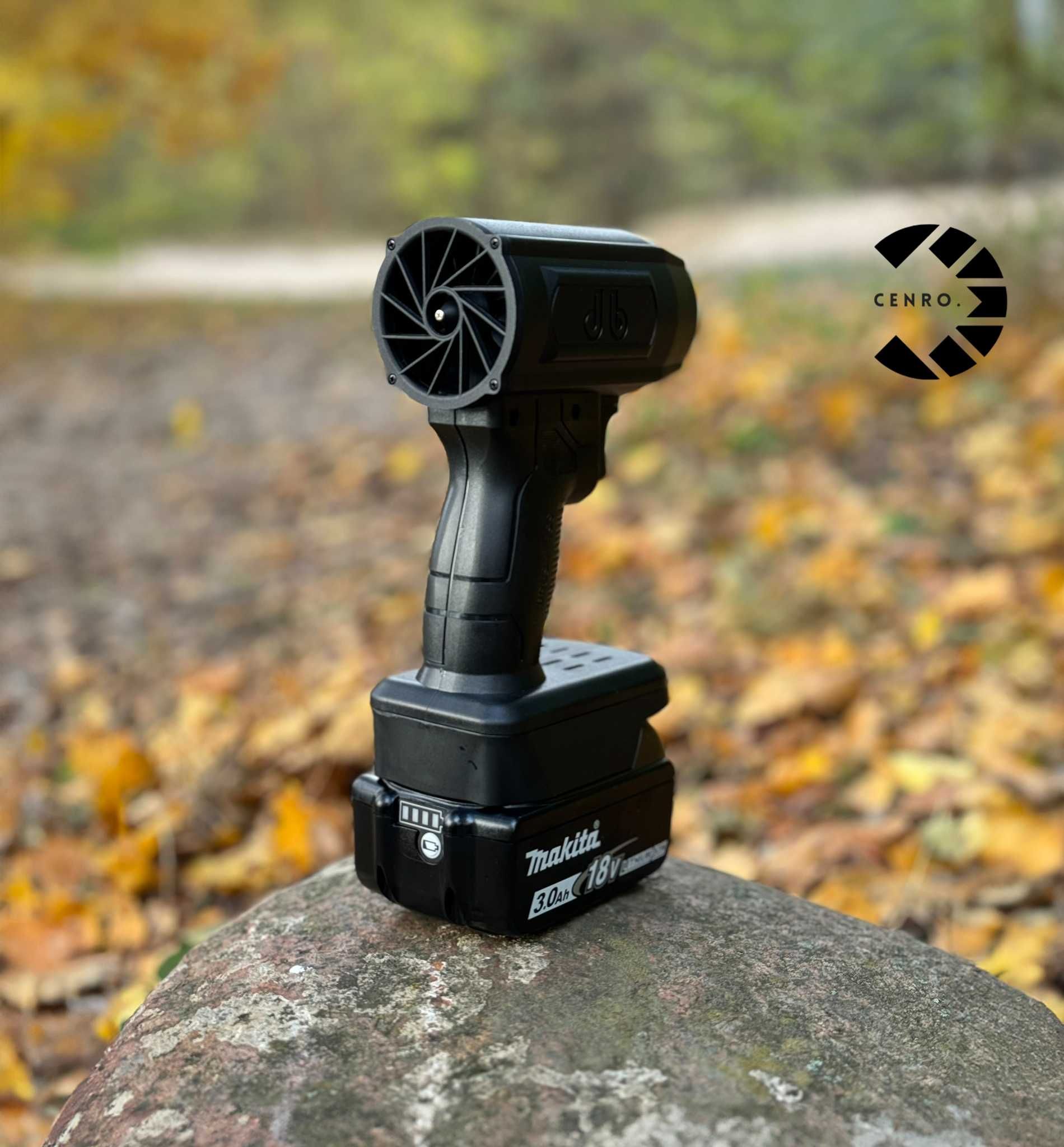 Dmuchawa Pod Aku Makity 18V - POTĘŻNA! Film Prezentujący Działanie!