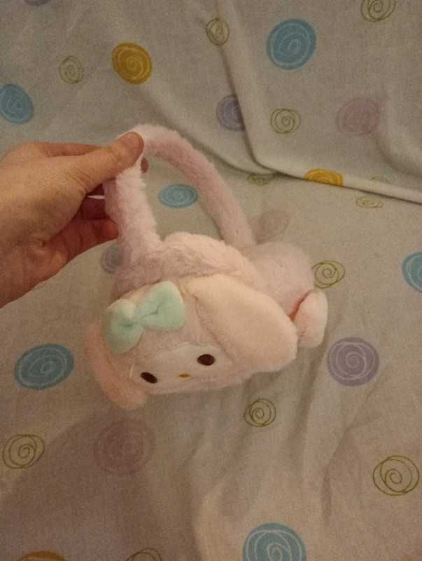 Tapa orelhas da hello Kitty