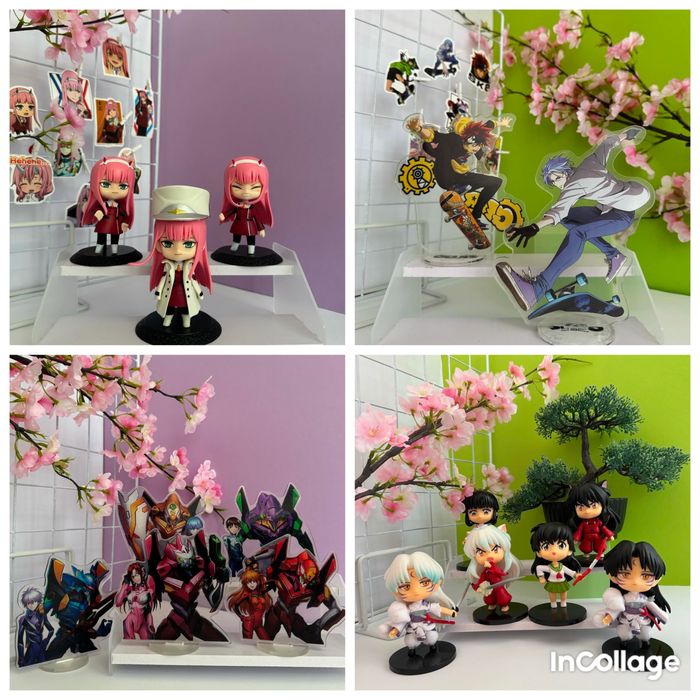 Аніме фігурки , волейбол, баскетбол футбол джоджо бліч наруто хатсуне