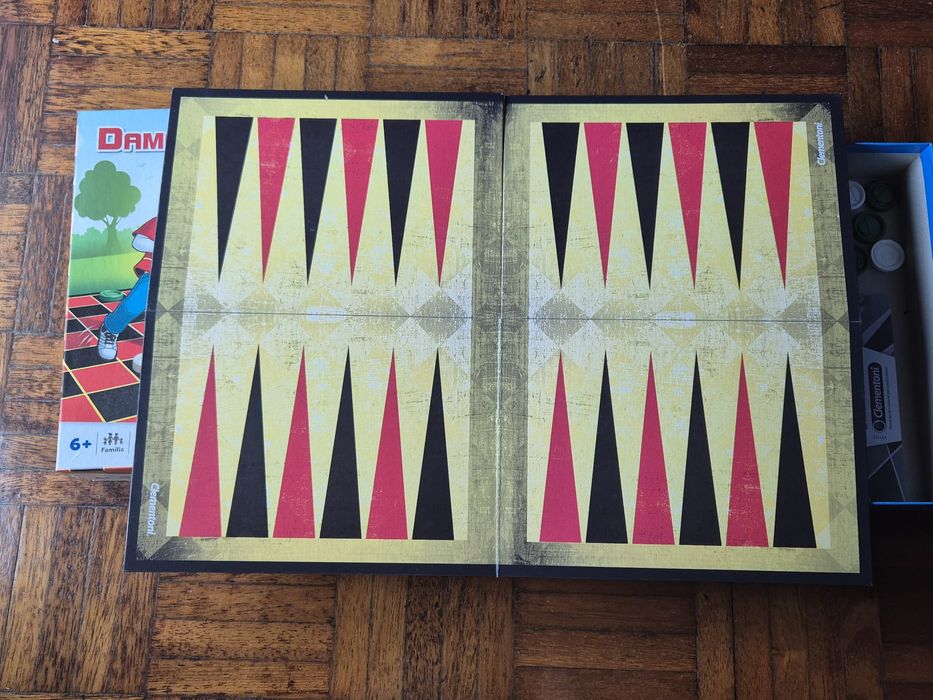 2 em 1 - Damas e Gamão