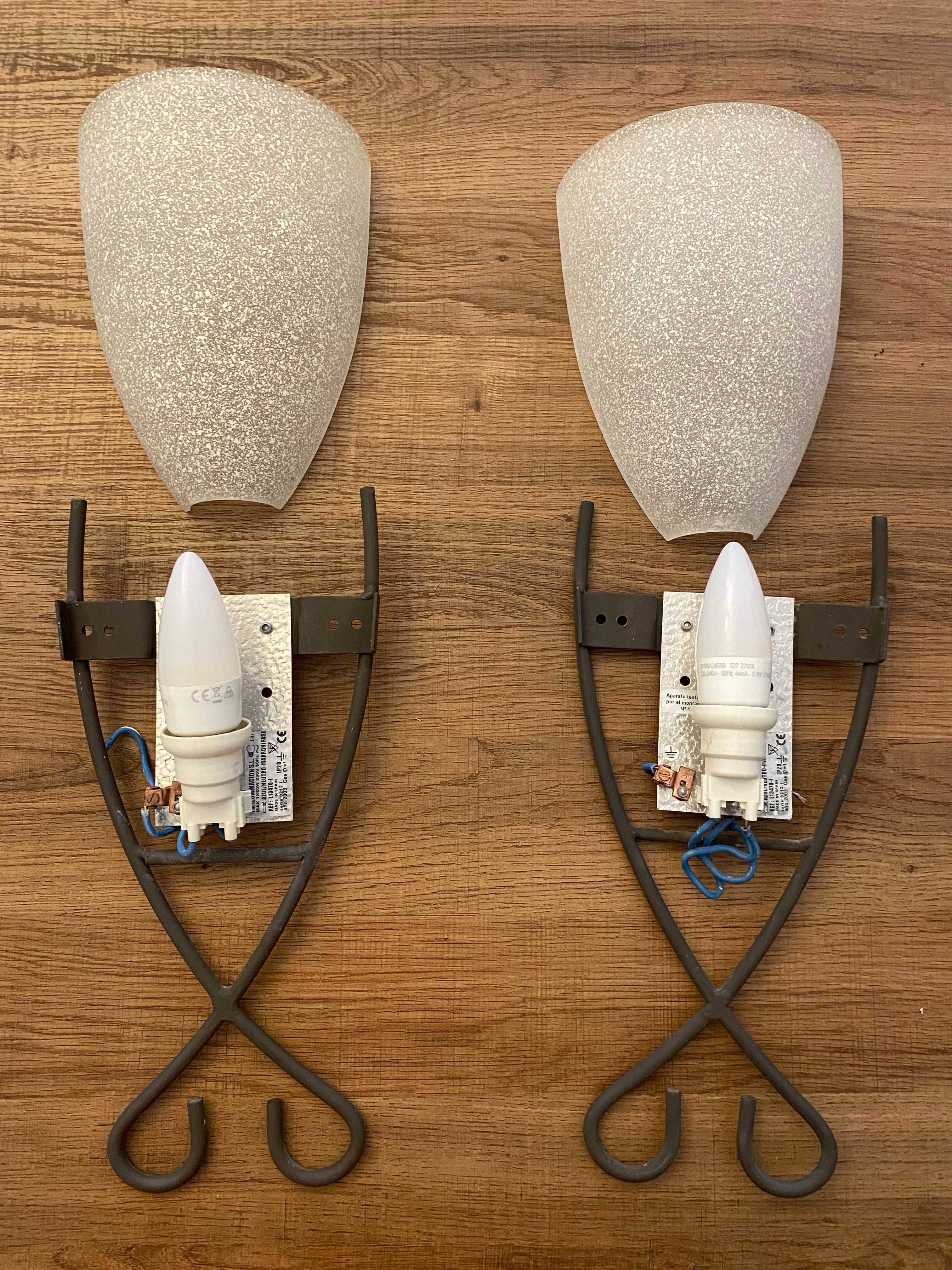 Candeeiro de Teto para Sala + 2 Apliques de Parede
