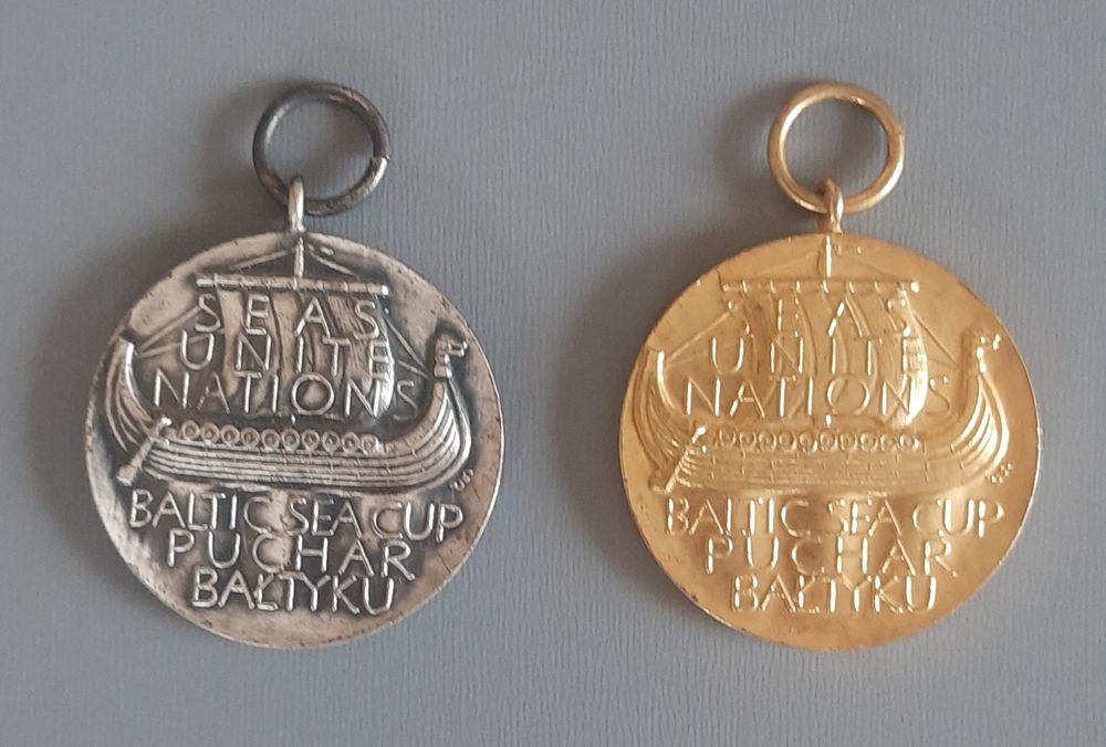 Medale 2szt Puchar Bałtyku